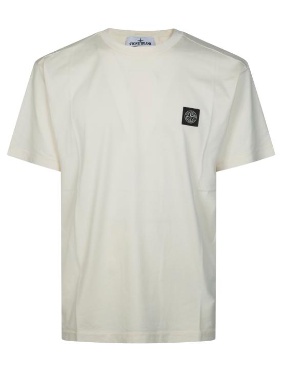 26SS 스톤 아일랜드 60/2 코튼 저지 슬림핏 티셔츠 L1S152100027S0013 V0093 BIANCO