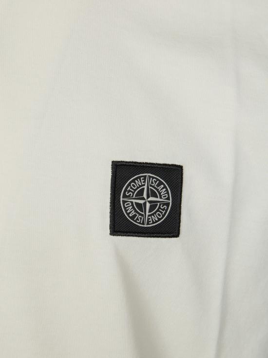26SS 스톤 아일랜드 60/2 코튼 저지 슬림핏 티셔츠 L1S152100027S0013 V0093 BIANCO - STONE ISLAND