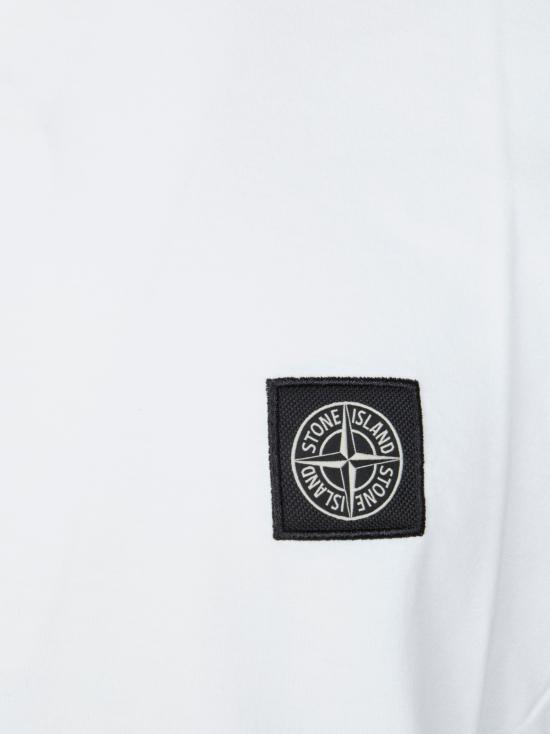 26SS 스톤 아일랜드 60/2 코튼 저지 슬림핏 티셔츠 L1S152100027S0013 V0001 BIANCO - STONE ISLAND