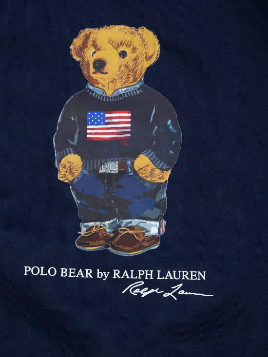 26SS [키즈] 폴로 랄프로렌 가디건 323A10529001 CRUISENAVYCOREBEAR BLU - POLO RALPH LAUREN