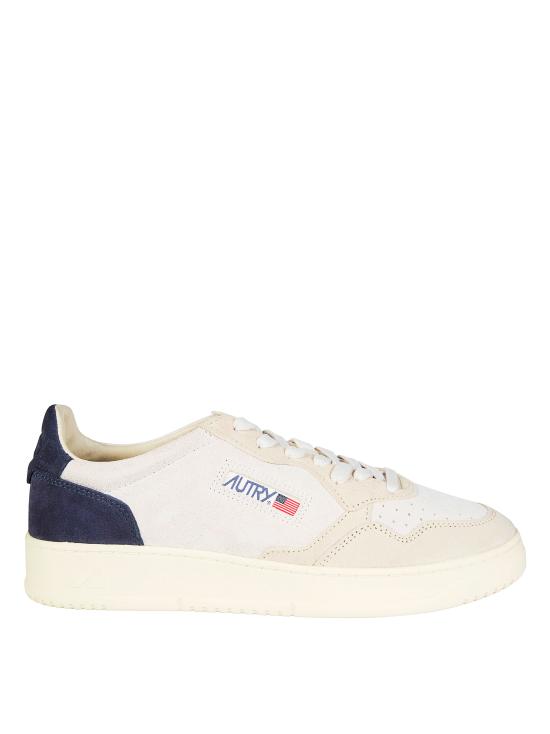 26FW 오트리 메달리스트 로우 스니커즈 AULMTS29 SANDSPBLUE BEIGE