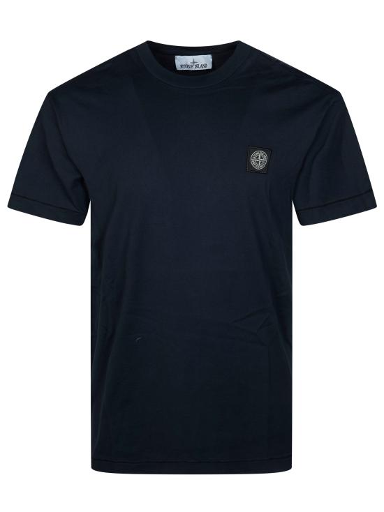 26SS 스톤 아일랜드 60/2 코튼 저지 슬림핏 티셔츠 L1S152100027S0013 V0020 BLU