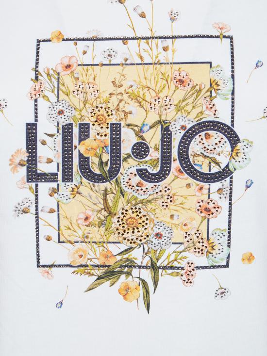 26SS 리우조 반팔 티셔츠 WA6493JS923 P9604 BIANCO - LIU JO