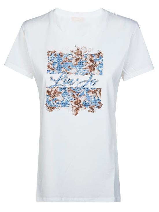 26SS 리우조 반팔 티셔츠 WA6493JS923 P9600 BIANCO