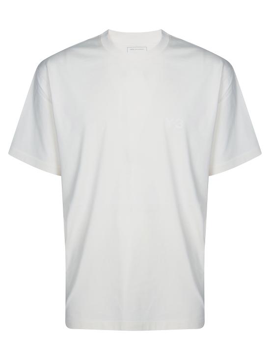26FW 와이쓰리 반팔 티셔츠 KQ9782 WHITE BIANCO