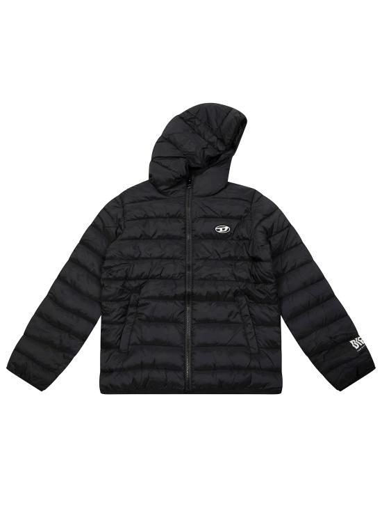 26SS [키즈] 디젤 패딩 J02695 KXBT0 K900 NERO