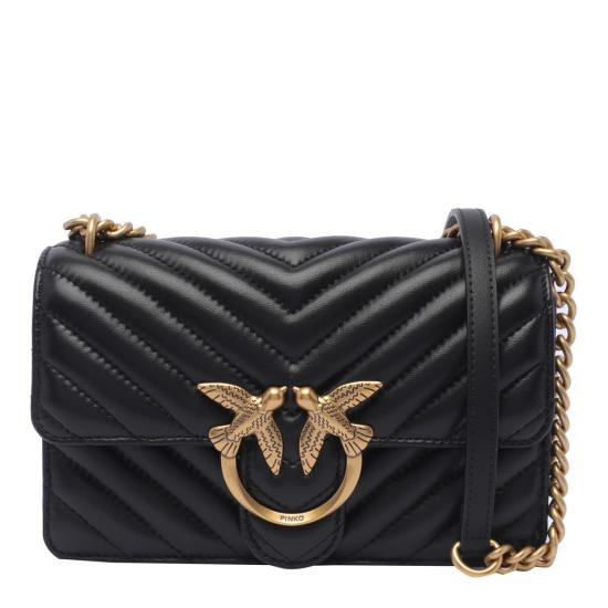 26SS 핑코 숄더백 100074 A0GKZ99Q Black