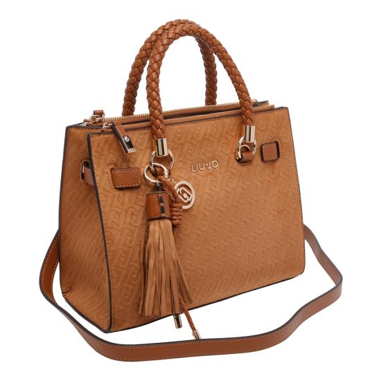 26SS 리우조 토트백 AA6069T384A X0742 Brown - LIU JO