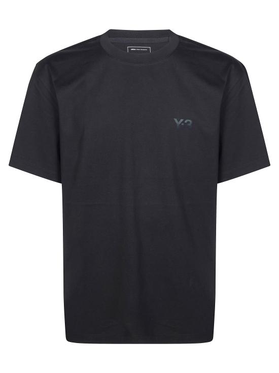 26SS 와이쓰리 반팔 티셔츠 KQ9783 BLACK NERO