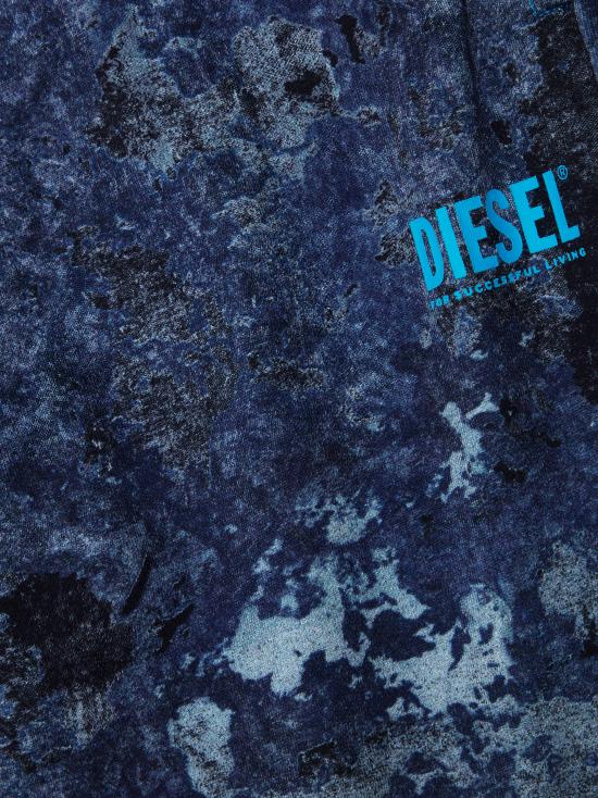 26SS [키즈] 디젤 트레이닝/조거 팬츠 J02664 KYA0G K8AT BLU - DIESEL