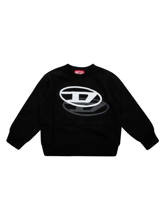 26SS [키즈] 디젤 티셔츠 J02627KYAZ3 SVALE OV K900 NERO