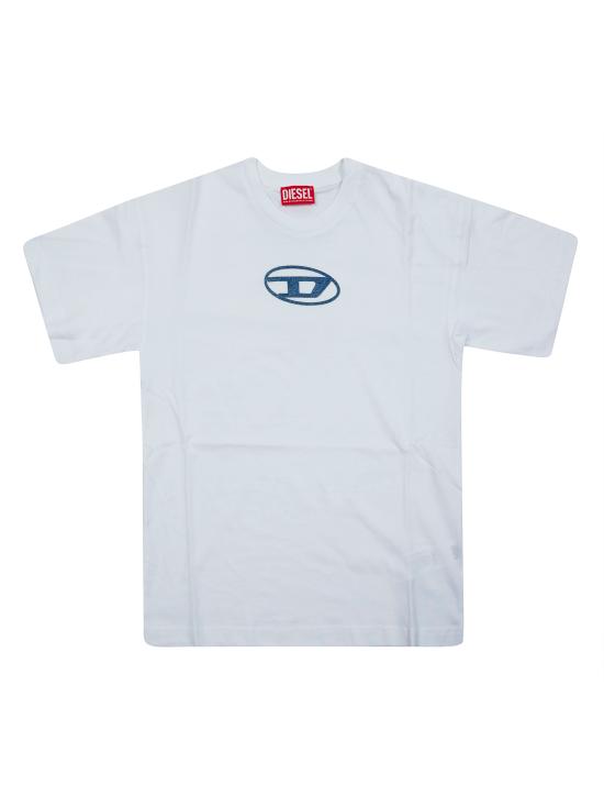 26SS [키즈] 디젤 티셔츠 J02590 0GRAI TLOGY O K100 BIANCO