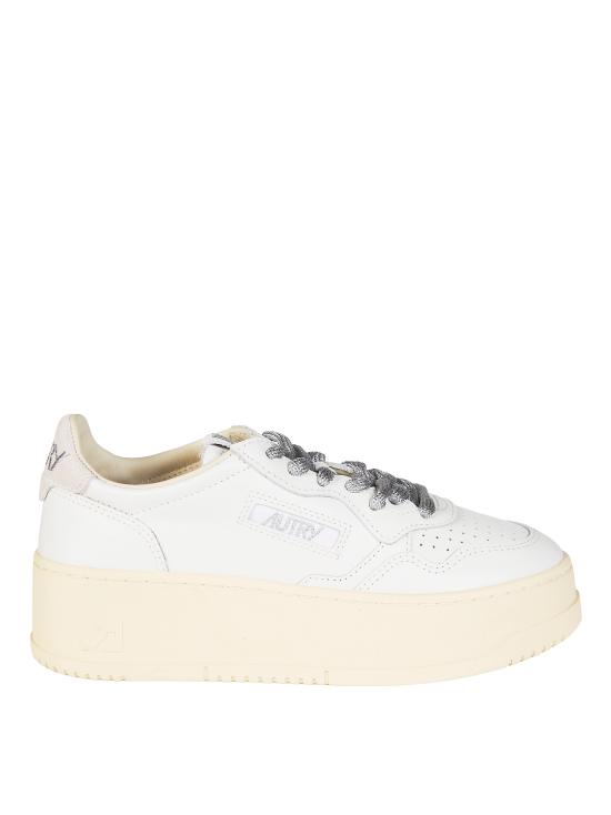 26SS 오트리 메달리스트 플랫폼 스니커즈 PTLWSW02 WHTSILV BIANCO