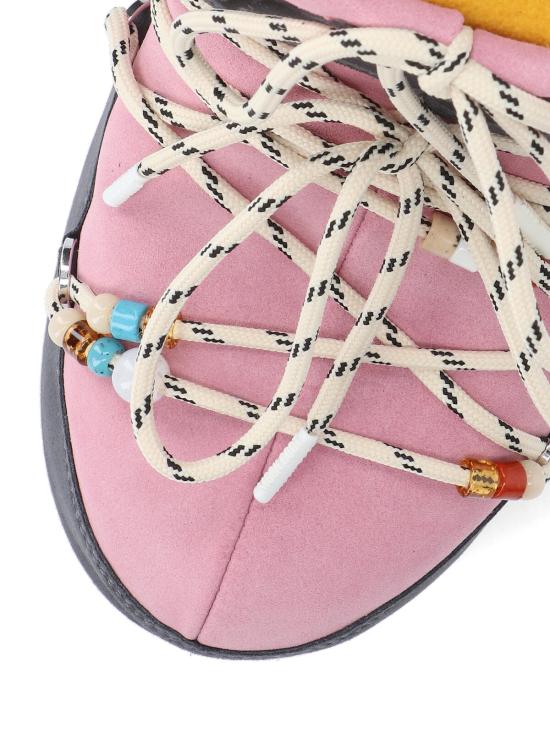 26SS 문부츠 아이콘 나일론 로우 부츠 80D1409730 HJ05 Pink - MOON BOOT