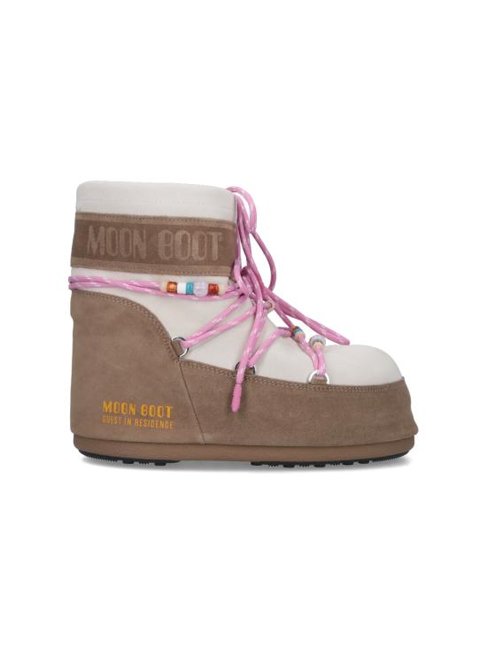 26SS 문부츠 아이콘 나일론 로우 부츠 80D1409730 BL43 Brown