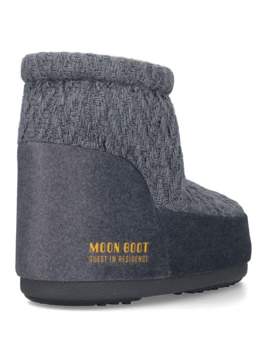 26SS 문부츠 아이콘 나일론 로우 부츠 80D1409750 H019 Grey - MOON BOOT