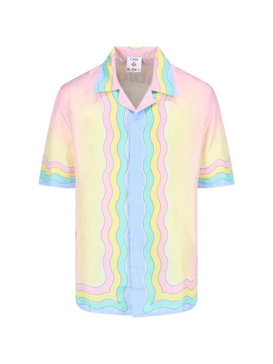 26SS 카사블랑카 반팔 셔츠 M SP26 SH 003 03 FOR THE LOVE OF DANCE MultiColour