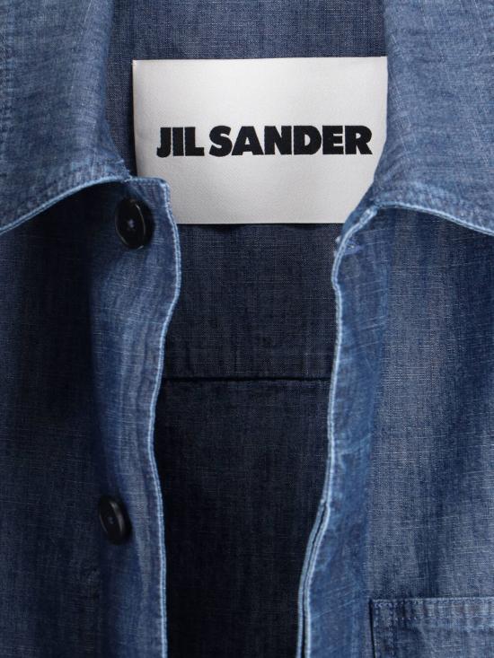 26SS 질샌더 자켓 J22SW0089 J45323 406 Blue - JIL SANDER