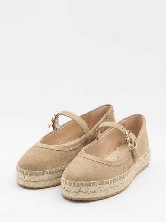 26SS 지안비토로시 플랫 슈즈 G22366 BEIGE - GIANVITO ROSSI