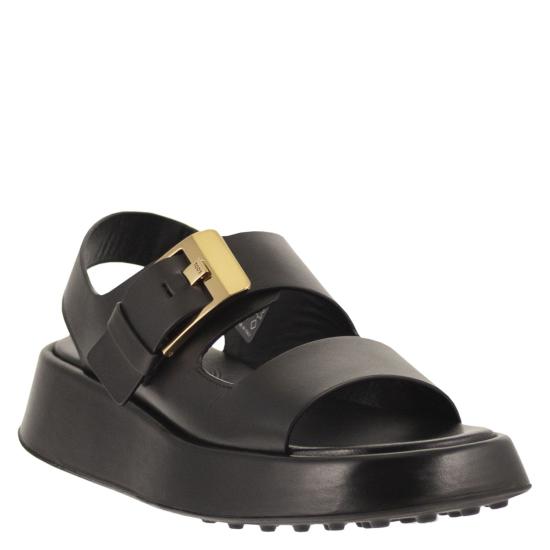 26SS 토즈 샌들 XXW95L0KA50N6M BLACK - TODS