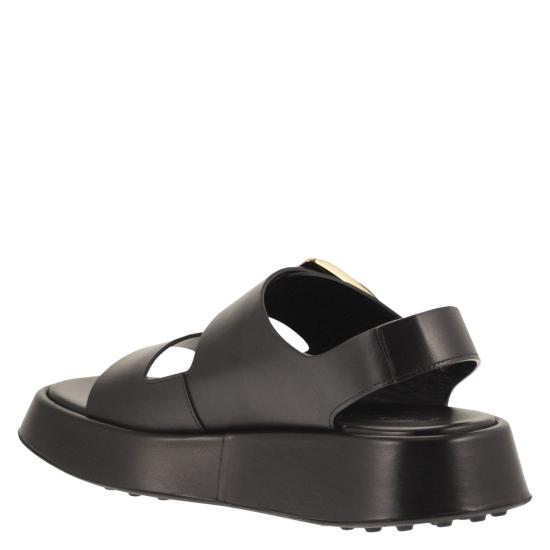 26SS 토즈 샌들 XXW95L0KA50N6M BLACK - TODS