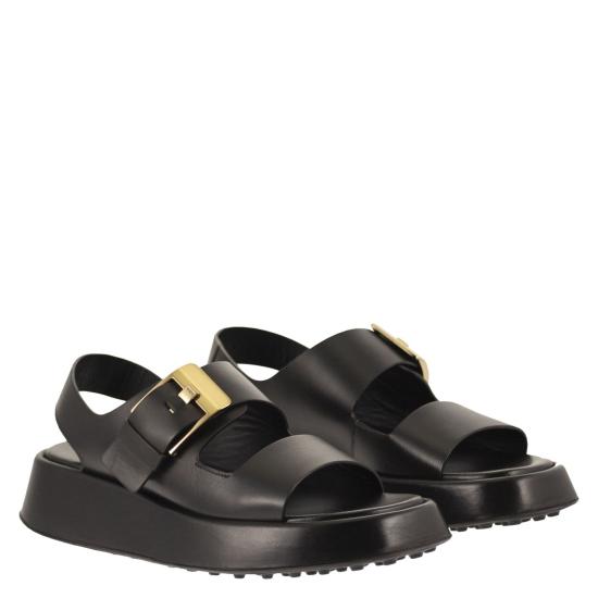 26SS 토즈 샌들 XXW95L0KA50N6M BLACK - TODS