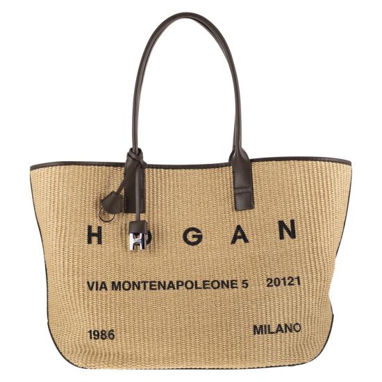 26SS 호간 토트백 KBW01TA5300UYI BROWN BEIGE