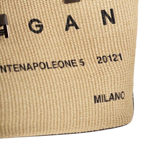 26SS 호간 토트백 KBW01TA5300UYI BROWN BEIGE - HOGAN