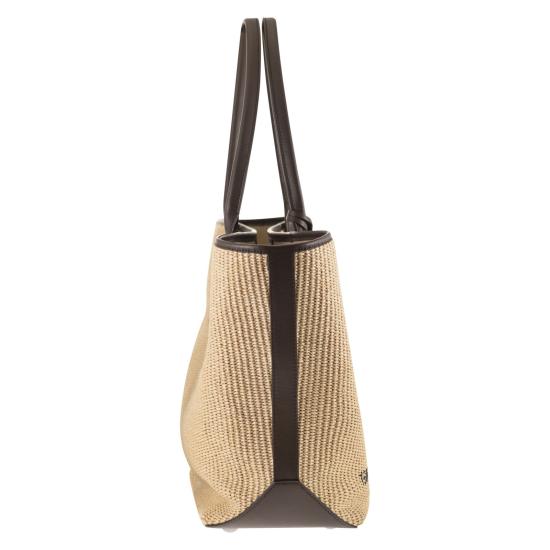 26SS 호간 토트백 KBW01TA5300UYI BROWN BEIGE - HOGAN