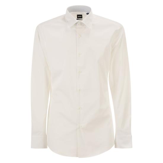 보스 긴팔 셔츠 50555668 WHITE