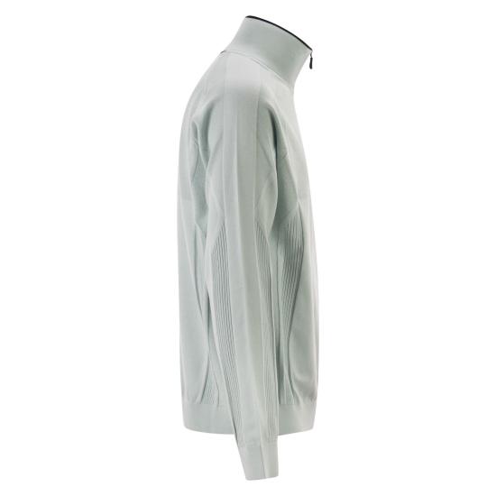 26SS 보스 집업 니트 50553791 WATER GREEN - BOSS