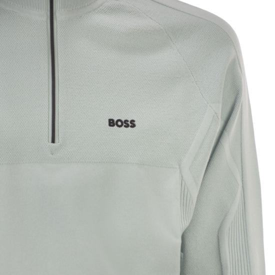 26SS 보스 집업 니트 50553791 WATER GREEN - BOSS
