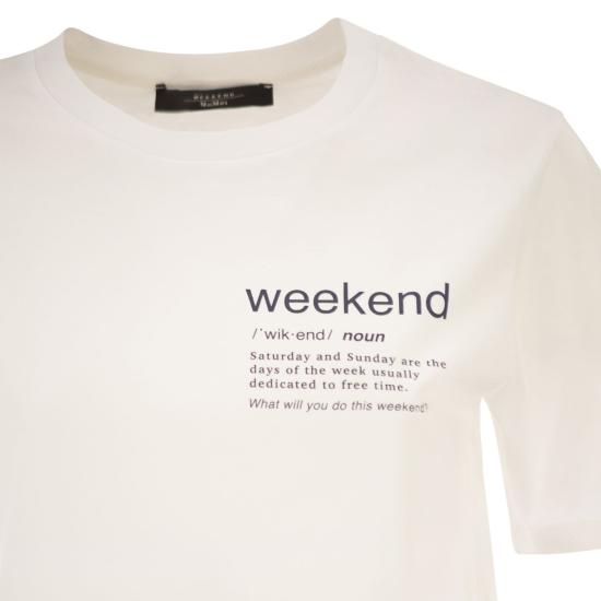 26SS 위켄드막스마라 폴로 티셔츠 2615971051600 WHITE - WEEKEND MAX MARA
