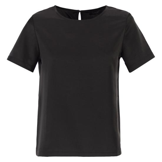 26SS 위켄드막스마라 폴로 티셔츠 2615941011600 BLACK