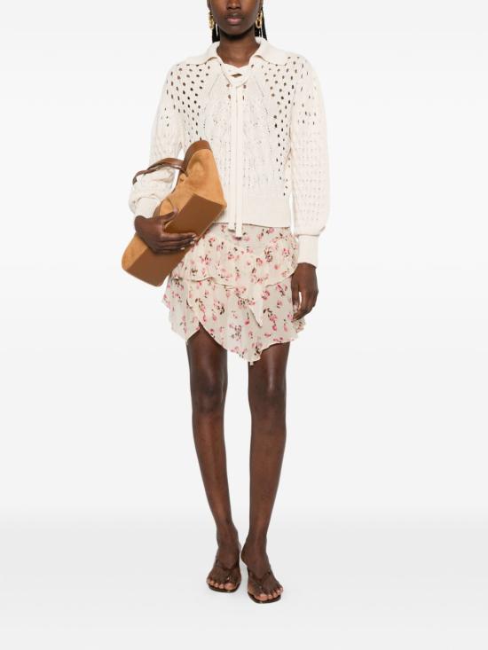 26SS 이자벨마랑에뚜왈 미디 스커트 JU0486FA D1J08E 90BE Beige - ISABEL MARANT ETOILE