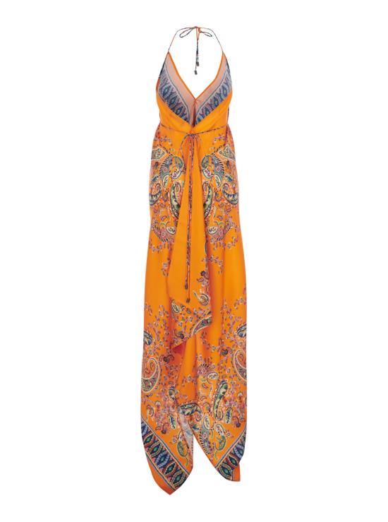 26SS 에트로 롱 원피스 WRPA0001AKF13X0852 Orange - ETRO