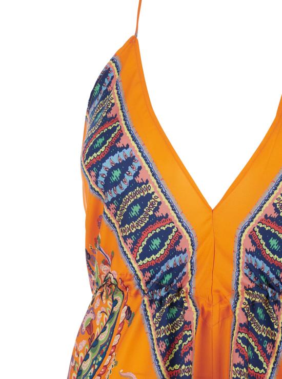 26SS 에트로 롱 원피스 WRPA0001AKF13X0852 Orange - ETRO