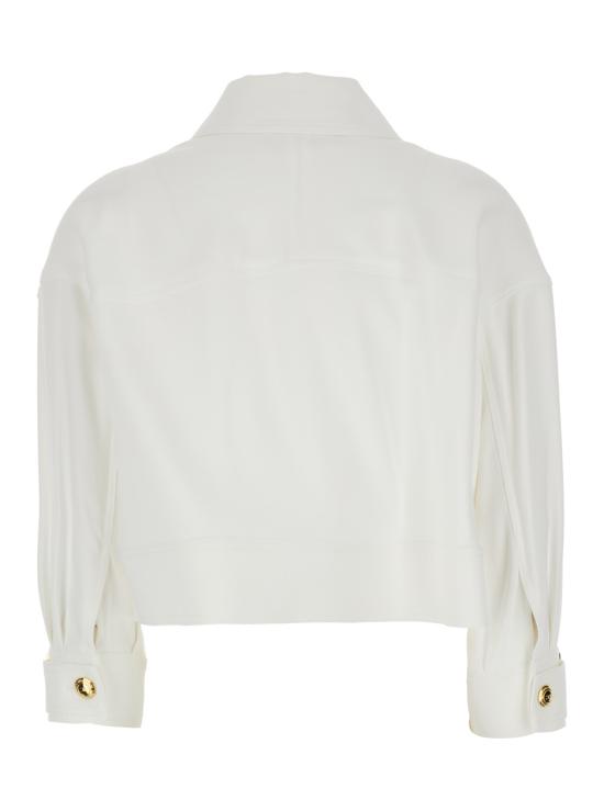 26SS 엘리자베타프랜치 수트 자켓 GB00561E2360 White - ELISABETTA FRANCHI