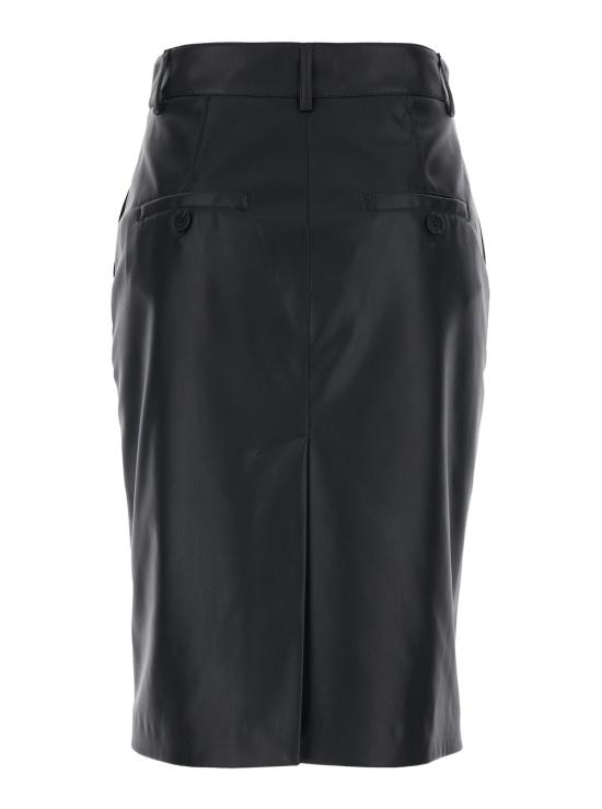 26SS 플레인 미디 스커트 5005P304499 Black - PLAIN