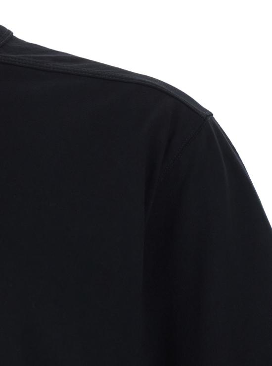 26SS 릭 오웬스 반팔 티셔츠 RU01F2232JA09 Black - RICK OWENS