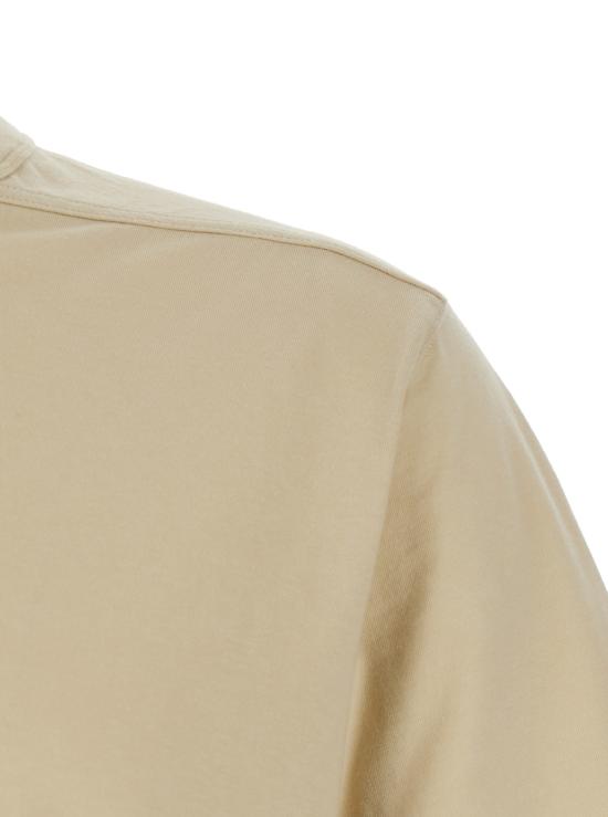 26SS 릭 오웬스 반팔 티셔츠 RU01F2232JA138 Beige - RICK OWENS