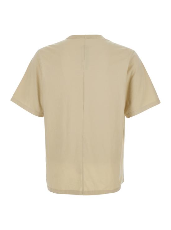 26SS 릭 오웬스 반팔 티셔츠 RU01F2232JA138 Beige - RICK OWENS