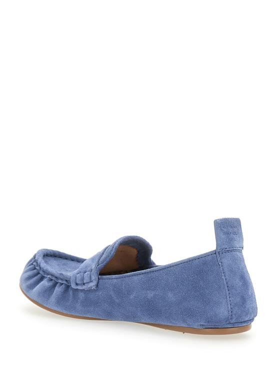 26SS 아크네 스튜디오 스웨이드 로퍼 AD0930AAL Blu - ACNE STUDIOS