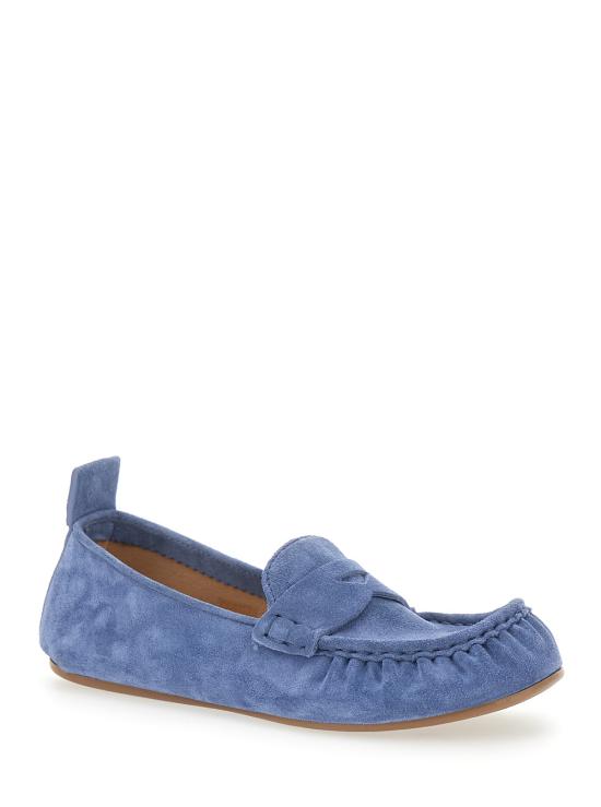 26SS 아크네 스튜디오 스웨이드 로퍼 AD0930AAL Blu - ACNE STUDIOS