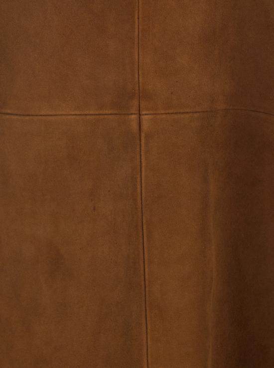 26SS 세미쿠튀르 롱 스커트 Y6ST02T57 Brown - SEMI-COUTURE