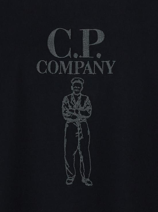 26SS 씨피 컴퍼니 반팔 티셔츠 20CMTS120A110580W999 Black - C.P. COMPANY