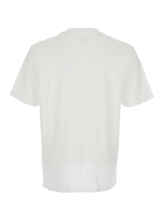 26SS 씨피 컴퍼니 저지 30/1 숏슬리브 로고 라벨 티셔츠 RCCMTS723A005100W103 White - C.P. COMPANY