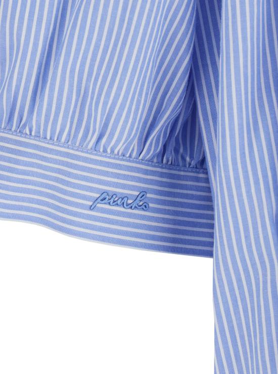 26SS 핑코 블라우스 106277A32RZE5 Light blue - PINKO