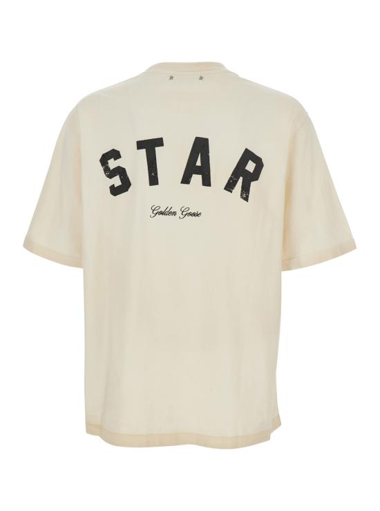 26SS 골든구스 반팔 티셔츠 GUP01873P00241811616 White - GOLDEN GOOSE