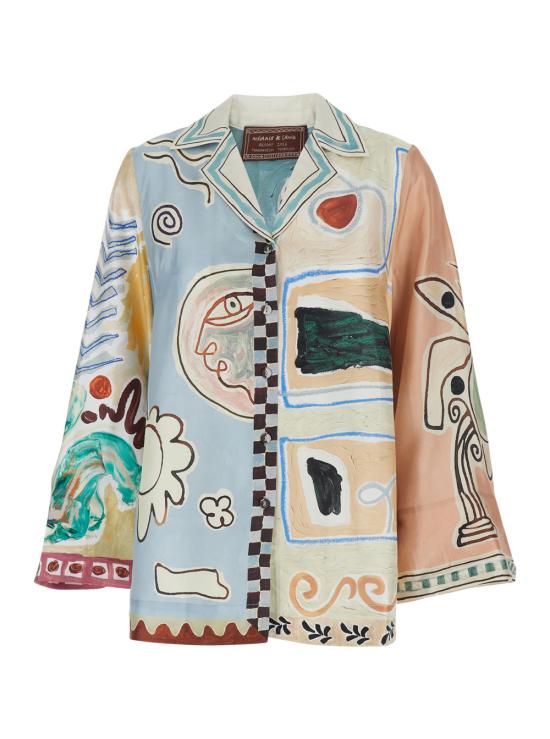 26SS 알레메 블라우스 6298TMULTI Multicolor